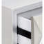 Console avec 3 tiroirs de rangement et glissières en métal lisse
