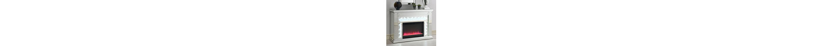 Rectangular Freestanding Fireplace Mirror