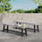 Outdoor Weather Resistant Patio Bench Set-967861657