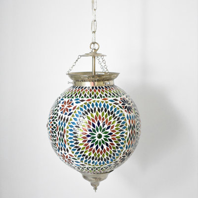 Charron 1 - Light Gold Sphere Pendant