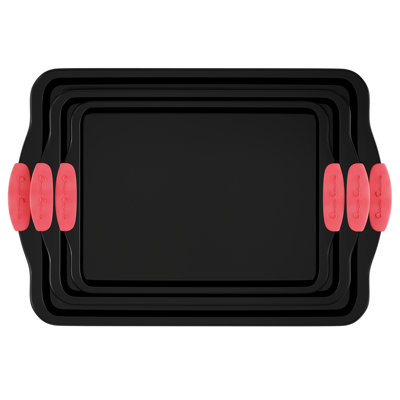 Classic Cuisine 3 Piece Non-Stick Baking Pan Set