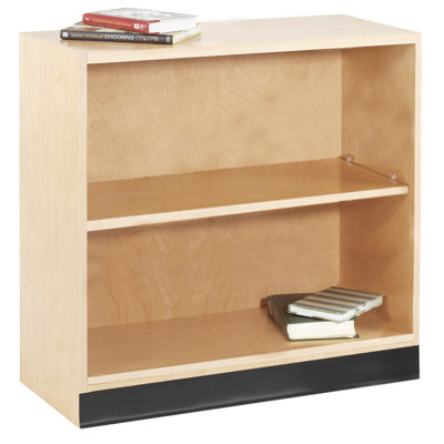 2 Compartment Manufactured Wood Shelving Unit