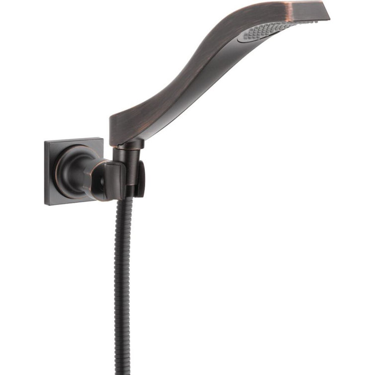 Delta 55051-RB Dryden Single-Spray Wall Mount Hand Held Shower with Hose