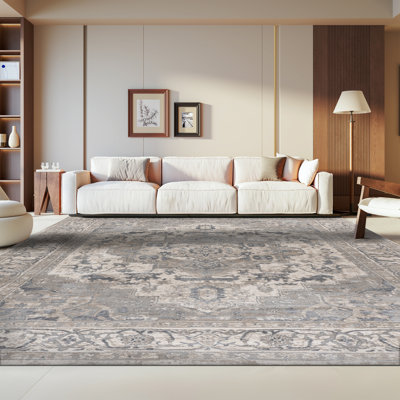 Tapis oriental ivoire / gris Aurich