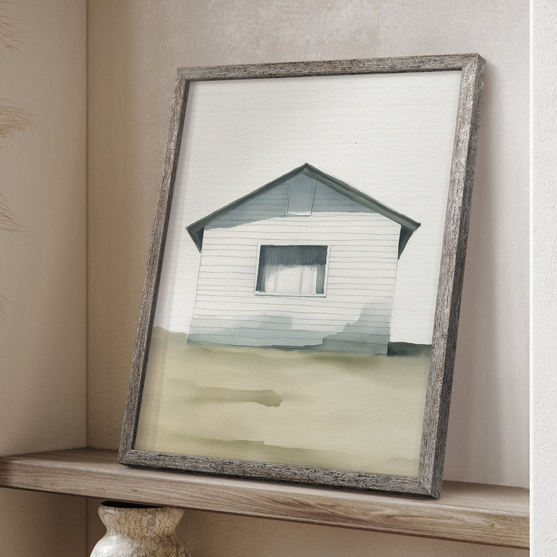 «LANDSCAPES Series LXIX», reproduction encadrée - bois massif