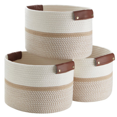 Ensemble de bacs en tissu