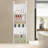 5 Tier 66.9H Wall-Mounted Storage Rack-1220614232