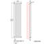 Niven Vertical Designer Radiator-1631017923