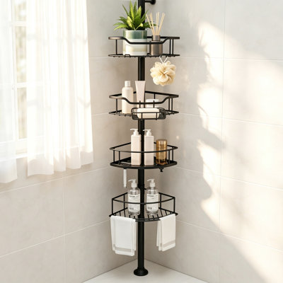Freestanding Stainless Steel Shower Caddy