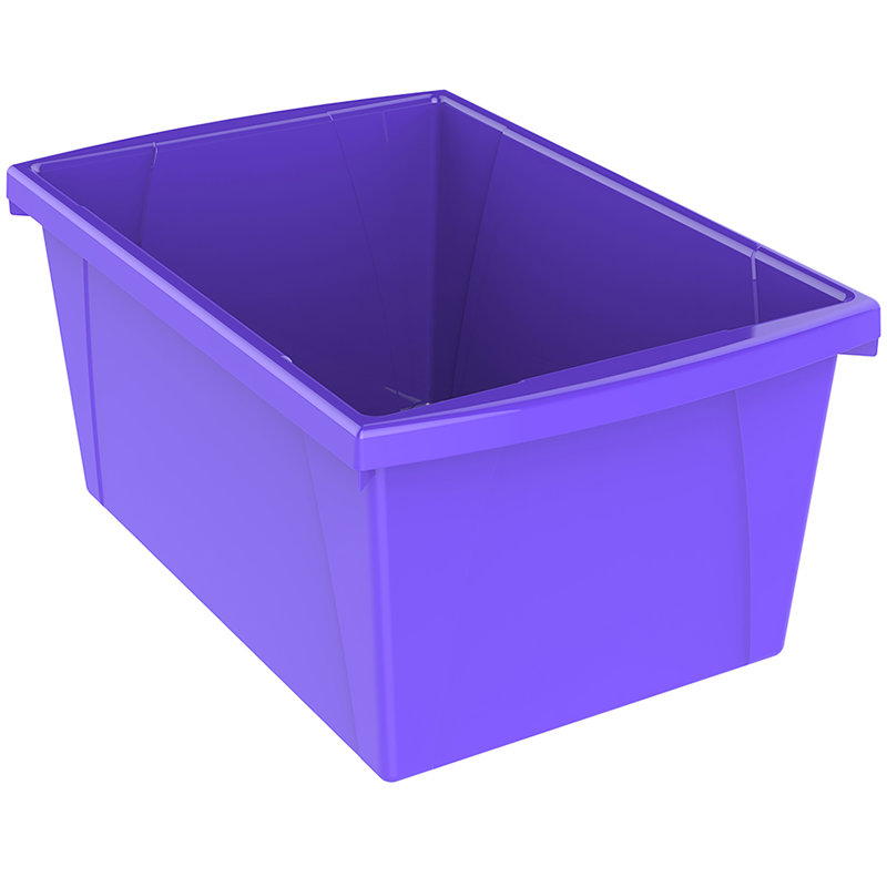 Boîte de rangement Storex, Mauve