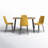 Tapscott 5-Piece Stain Resistant Upholstered Dining Set-1348829137