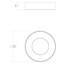 Ilios 1 - Light LED Flush Mount-68866536-68866534