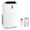 Climatiseur portatif Wi-Fi 12 000 BTU Gymax pour 450 pieds carrés avec chauffage et télécommande inclus