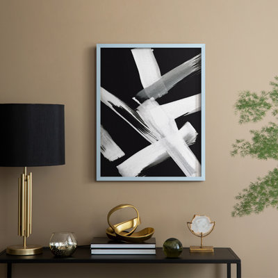 Ice Magic II Framed Print - Solid Wood