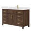 Beckett 54" Freestanding Single Bathroom Vanity with Cultured Marble Top-768606383-694678834-760643049