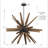 Lequan 8 - Light Thorne Modern Unique Spuntik Wood Chandelier-1554416025-1554416026