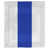 Blanc / Bleu moyen