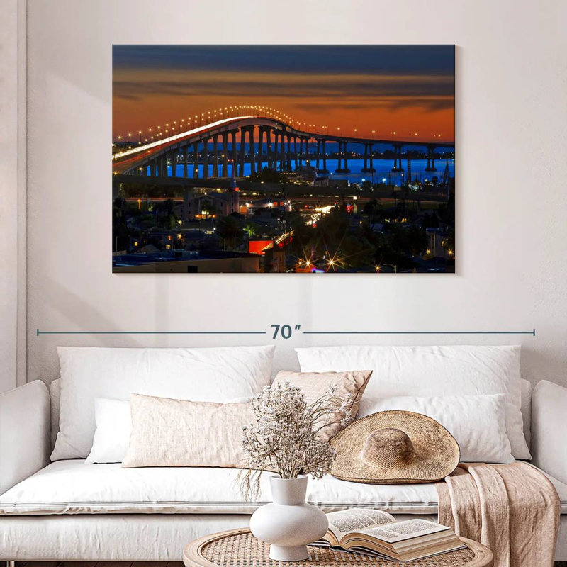 Pont Coronado Bay, H 32 po x l 48 po