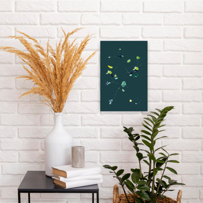 Contemporary Art Abstract Delicate Dreamy Wall Art by Alexandra Weise - Wrapped Canvas Print