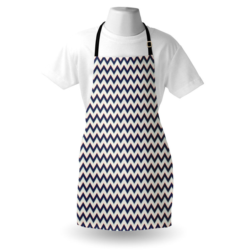 Multicolore, tablier East Urban Home Zig Zag
