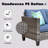 Dzion 5 - Person Patio Conversation Set with Cushions-231096013-231096014