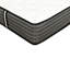 Matelas hybride 12 po, mousse viscoélastique imprégnée de gel et matelas à ressorts ensachés, technologie de refroidissement, transfert à faible mouvement-332868963