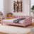 Upholstered Daybed with 4 Support Legs-699807929-699807931