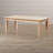 Lowell Solid Wood Single Coffee Table