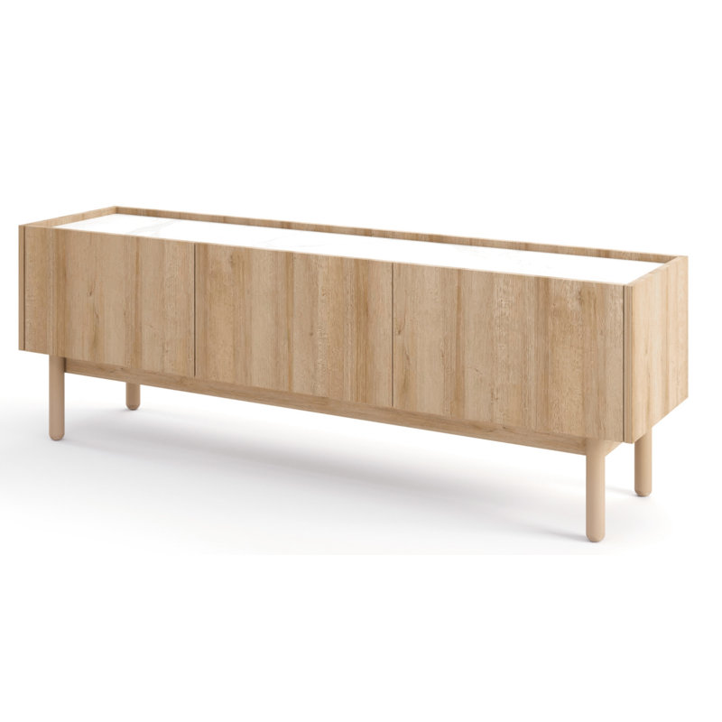 Boeld Unfinished TV Stand for TVs up to 65"