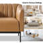 Fauteuil en similicuir de 27,5 po Yeilyn-94883785
