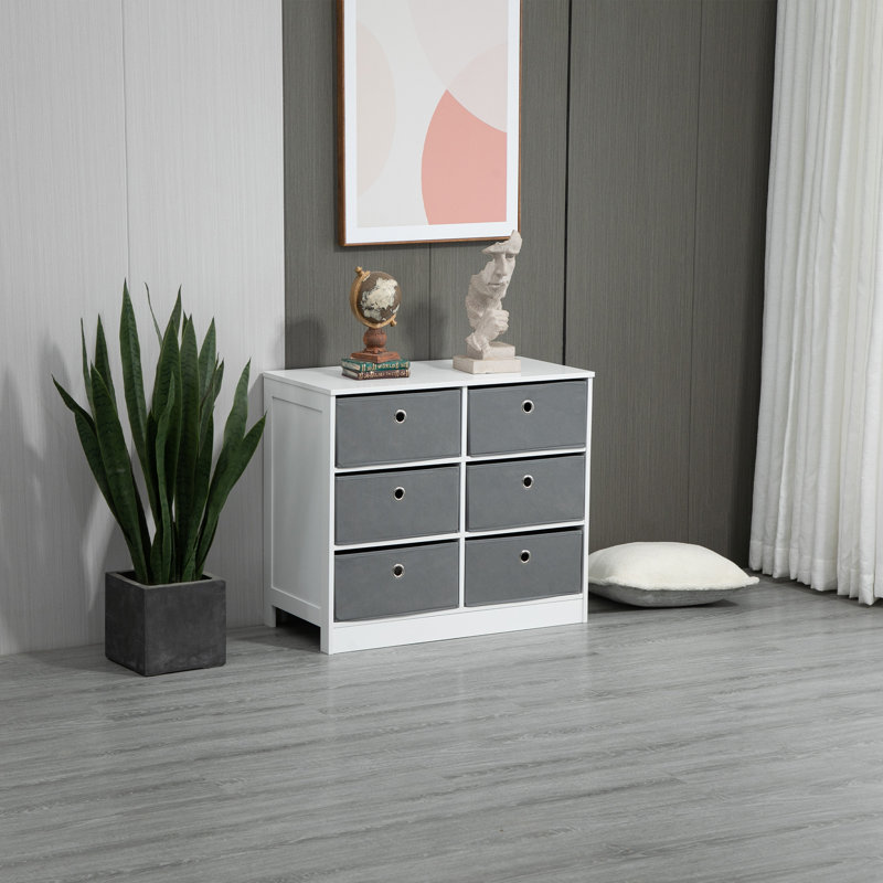 Toughkenamon 72cm W 6 - Drawer Chest of Drawers