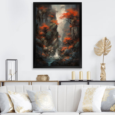 Keyisha " Cascading Botanical Trees IV "