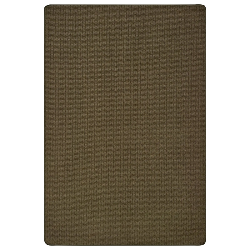 Soft-Touch Texture Blocks Indoor Rug, Rectangle 4' x 6'