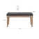 Repose-pieds capitonné standard Herne H 31,89 po