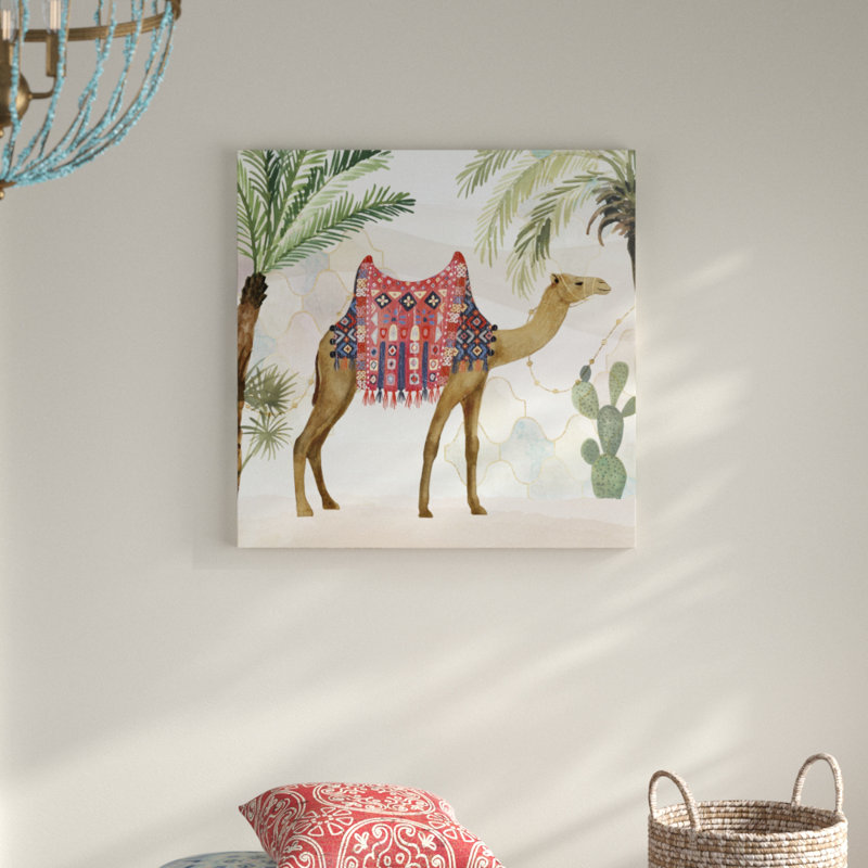 Meet Me In Marrakech I by Victoria Borges - Wrapped Canvas Painting, 76cm H x 76cm W