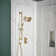 Belshire Two-Handle Thermostatic Valve Trim with Cushion Handles