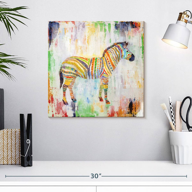 Brampt Magical Zebra, 16" H x 16" W