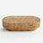 43" Modern Oval Coffee Table With Solid Wooden Veneer-419117347