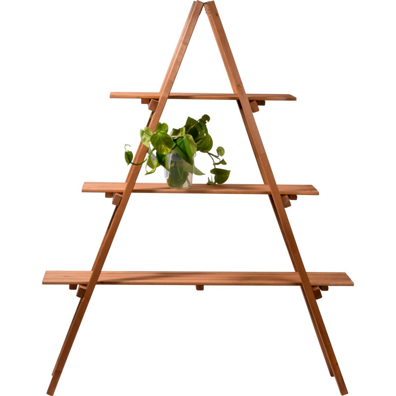 Amauria Wood Weather Resistant Plant Stand
