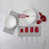 Rouge et blanc est en rupture de stock