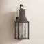 Beacon Hill Brown 2 - Bulb 23" H Seeded Glass Outdoor Wall Lantern