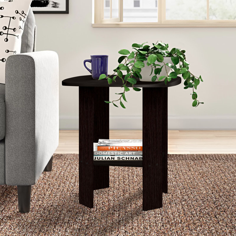 Sarwar End Table, Espresso