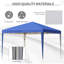 Verde 3m x 3m Metal Pop Up Gazebo-37142167