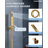 Thermostatic Rainfall Shower System, Ceiling Mount 12" LED Shower Head with Handheld Spray, 6 Body Jets Set-73468204