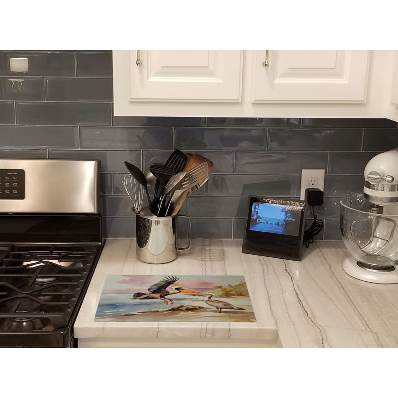 Pelican Glass Cutting Board Large
