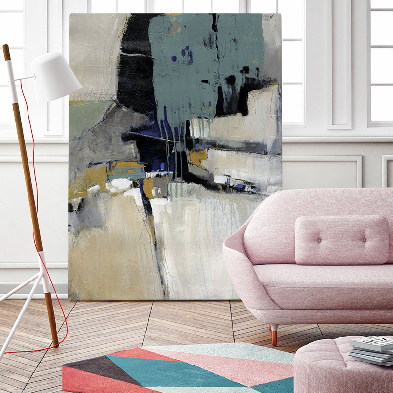 Reproduction d’art sur toile, "fluidity I" par Tim OToole