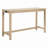 4-Piece Bar Table Set with Outlet & 3 Stools, Stylish Dining Table & Chairs-1512771182
