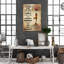 «Yoga Breathing in I Calm Body and Mind», art textuel sur toile tendue-270984337