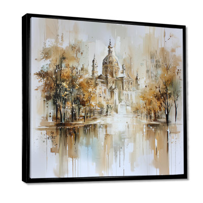 Watercolor Amsterdam Soft Dreamy Architecture II - Amsterdam Print Wall Art