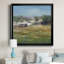Vue d'été - Reproduction d'art sur toile encadrée-878526739-878526738